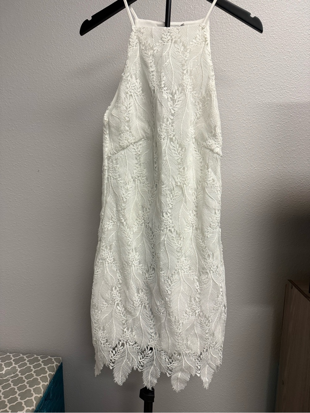 bishop + young White Lace Dress